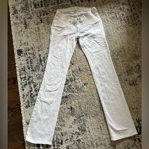 White Maternity Jeans